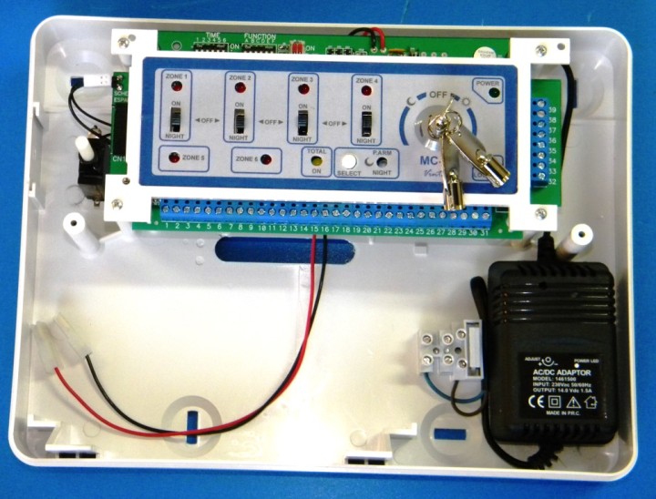 6 zonen alarmzentrale 220v elektronikgerat alarmanlage alarmzentrale mc42 mc42b mc42k security internation - 1