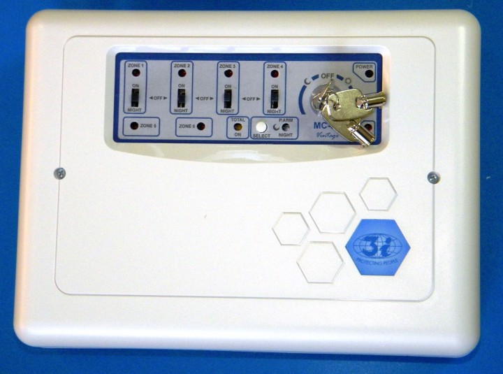 Central alarma electronica 6 zonas 220v central antirobo centrales alarmas electronicas mc42 mc42b mc42k security internation - 