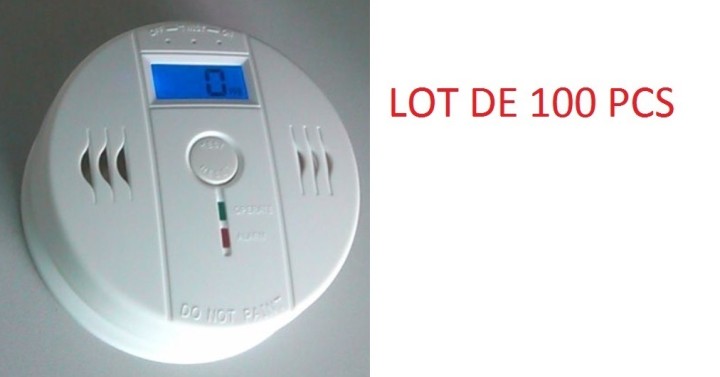 100 Autonome sensor kohlenmonoxid-detektor 9v co en50291 typ b geruchloses gas erkennung alarm summer jr international - 1