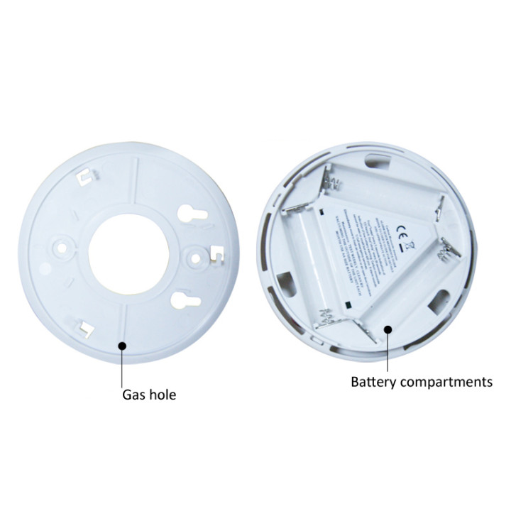 Autonomous sensor carbon monoxide detector co 9v en50291 type b odorless gas detection alarm buzzer jr international - 3