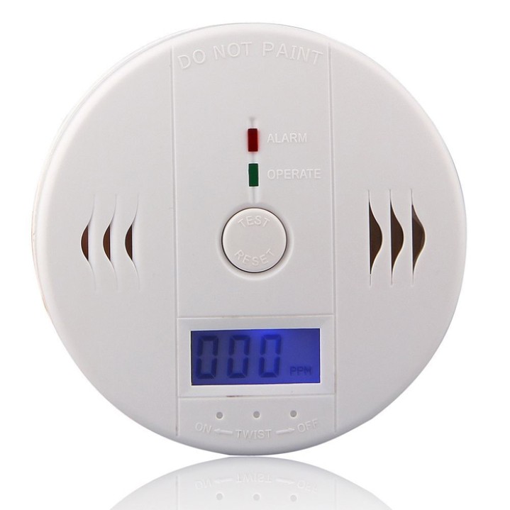 Detector de monóxido de carbono co 9v en50291 tipo b timbre de alarma de detección de gas inodoro autónoma jr international - 4