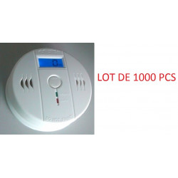 1000 Detector de monóxido de carbono co 9v en50291 tipo b timbre de alarma de detección de gas inodoro autónoma kidde - 1