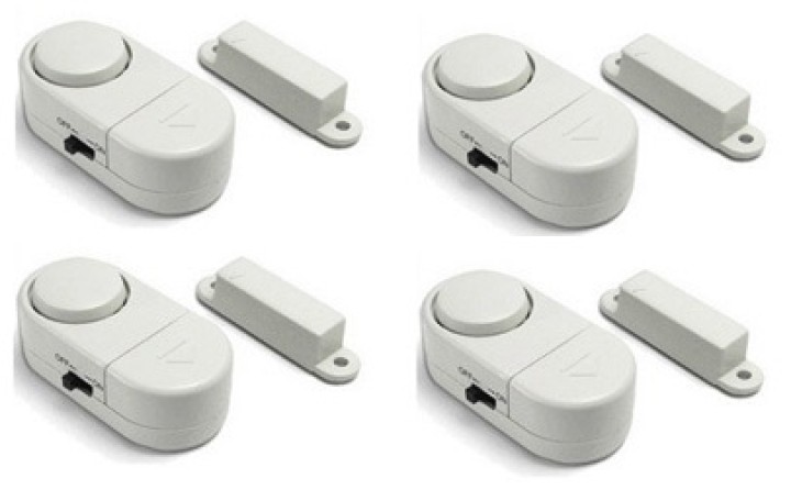 Mini alarm intrusion detection ham103 lot 4 games opening door drawer window garage apartment jr international - 4