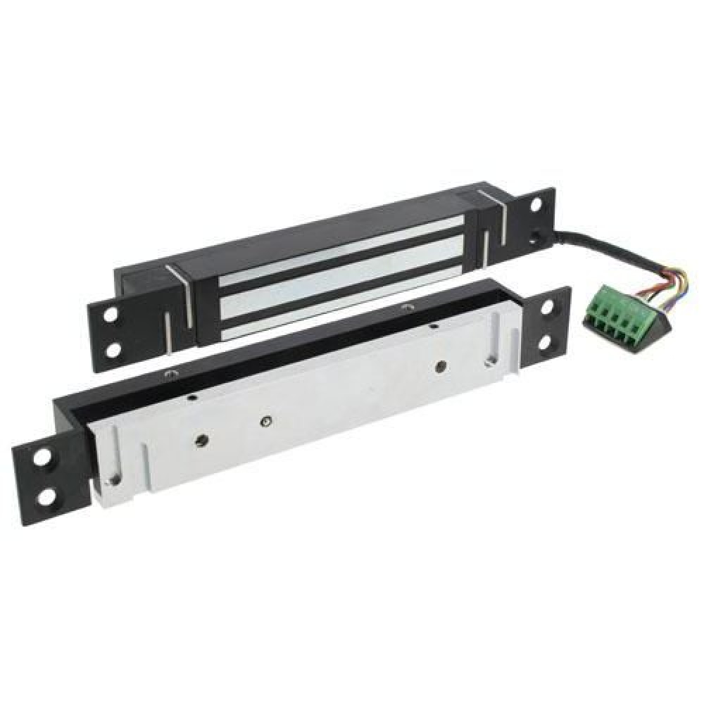 Ventosa electromagnetica 300kg 12 24vcc para empotrar btt - 1