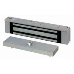 Ventosa electromagnetica 300kg 12 24vcc para empotrar jr international - 1