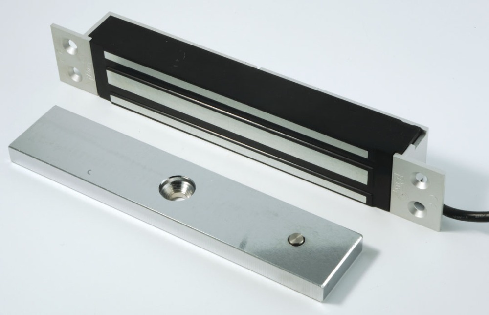 Ventosa electromagnetica 300kg 12 24vcc para empotrar jr international - 1