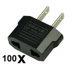 100 Travel adapter plug u.s. industry canada France euro converter / japan american usa usa jr international - 1