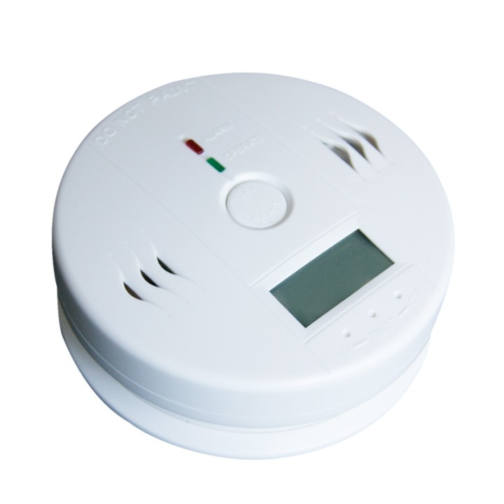 Detector de monóxido de carbono co 9v en50291 tipo b timbre de alarma de detección de gas inodoro autónoma jr international - 1