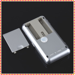 Balanza electrónica de bolsillo portátil pesa 500g medida de peso 0.1g objetos pequeños jr international - 3