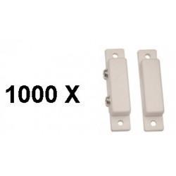 1000 Contatto magnetico interruttore nf sporgente adesivo bianco di apertura della porta di rilevamento rilevazione da sensore j
