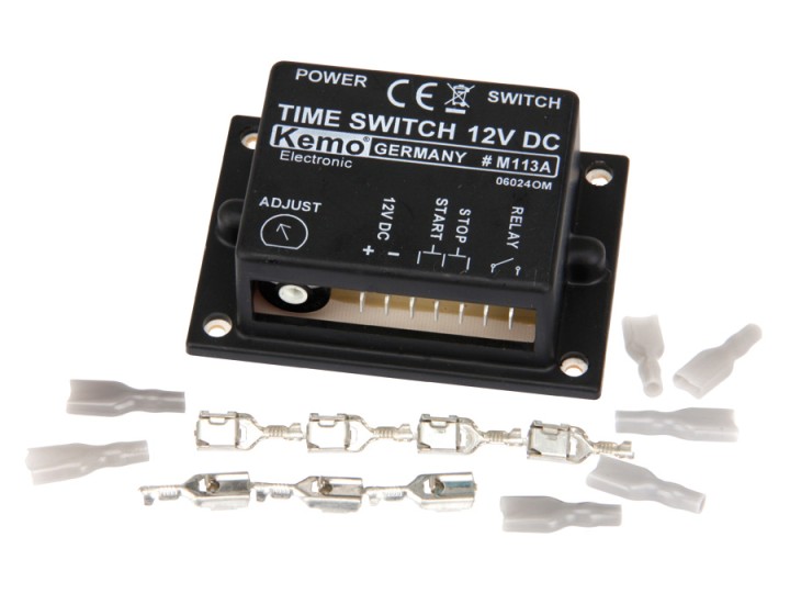 12v 13v 14v 15v relé procrastinar tempo temporizador de 2 segundos a 23 min retraso m113a electrodoméstico kemo - 6