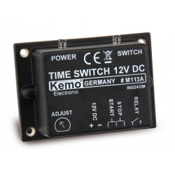 Time switch 12 - 15 v/dc kemo - 7