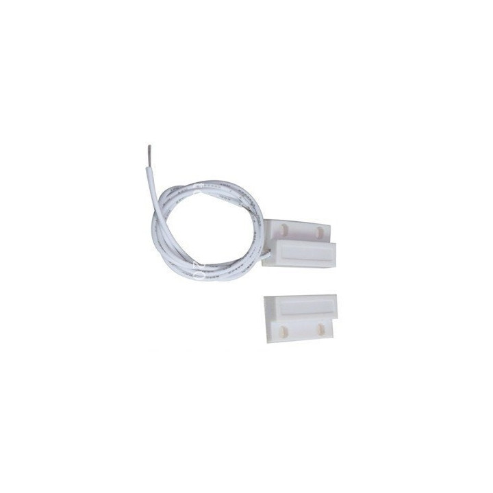 Contacto nf sobresale 23mm detector magnético de apertura blanco 114ms sensor de alarma velleman - 2
