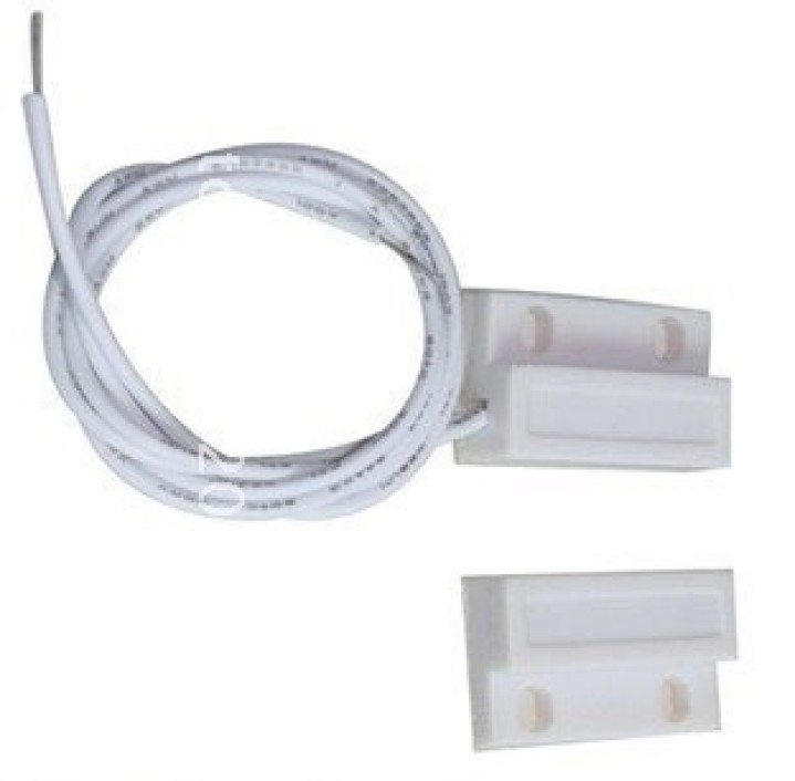Kontakt nf vorstehende 23mm weiß magnetkontakt öffnet 114ms-sensor für alarm velleman - 2