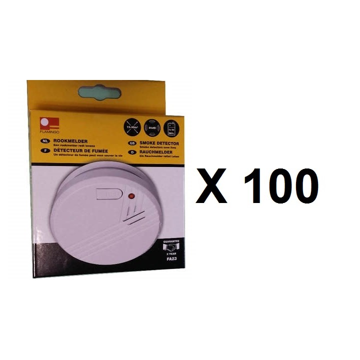 100 detector stand alone smoke detector buzzer, 9vdc autonomous smoke detectors fire alarm detection autonomous smoke detection 
