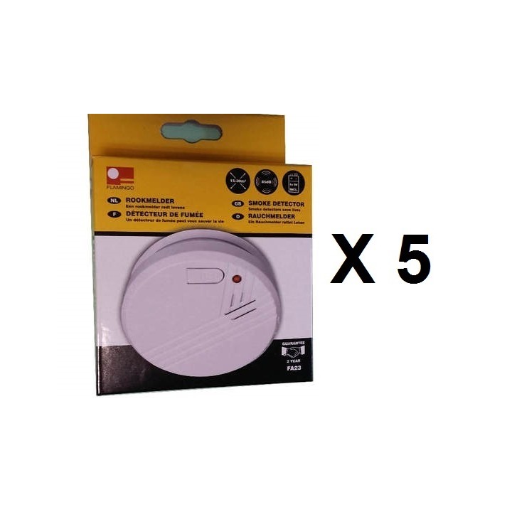 5 detector humo electronico 9vcc o 220vca buzzer alarma detector alarma electronico incendio jr international - 4