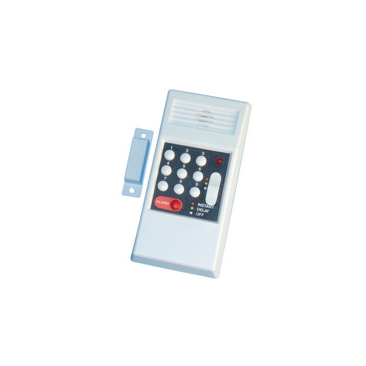 Alarma electronica para puerta con codigo sistema alarma eclats antivol codificada alarmas electronicas jr international - 1
