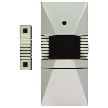 Detector contacto magnetico inalambrico 20 50m 433mhz para alarma electronica ha50, asf detecciones contactos 433mhz jr internat