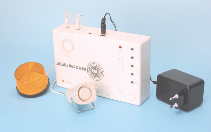Ultraschallalarm + sirene + blitzlicht alarmanlage elektronik elektronikgerat ultraschallgerat jr international - 1