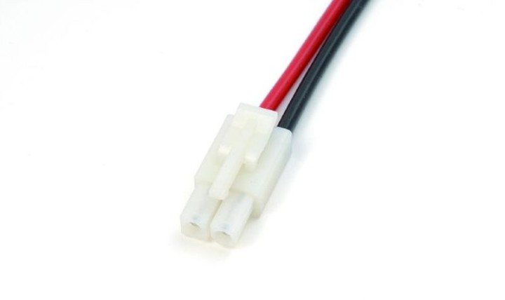 Tamiya male cord 14AWG conncecteur 15cm long battery bsp c9010m modelisme jr international - 1