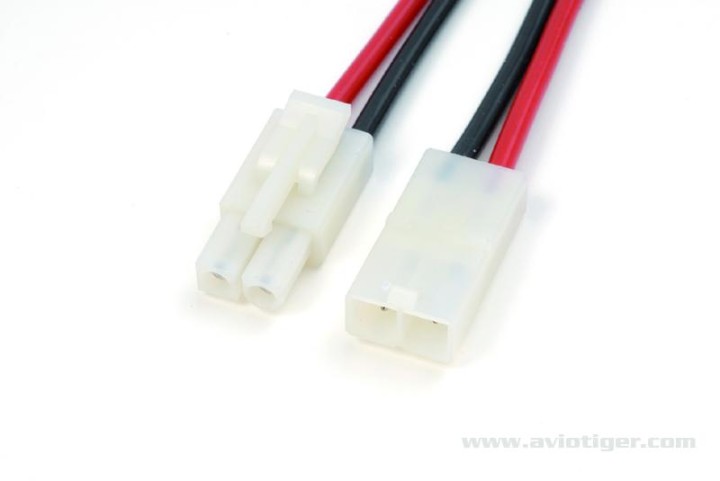 1 male + 1 weiblichen Kabel 14AWG Tamiya conncecteur 2 Sohn lange Akku 15cm jr international - 1