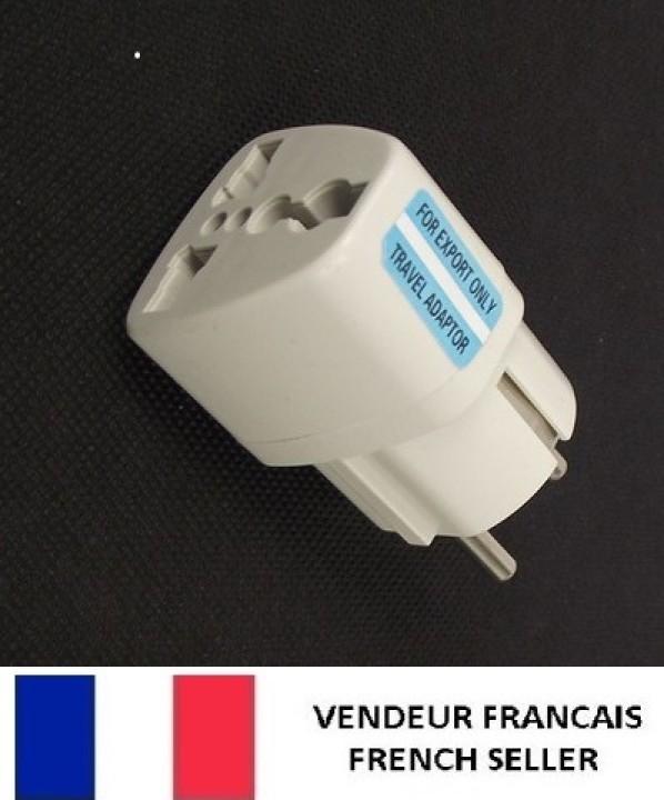 Adattatore presa europesa verso presa inglese adattatori viaggi 16a 250vca convertitore adattatore converter hama - 1