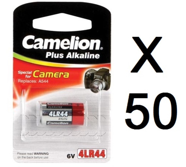50 Batterie 6V 4LR44 476a des Typs PX28A A544 petsafe Antibell v34px 07.34 4nz13 v4034px 4G13 4034px px28ab jr international - 1