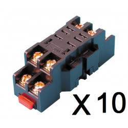 10 Support for relay rl12, rl220, 8 pins 10a electric relay supports electric relays supports relays supports support for relay 