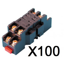 100 Support for relay rl12, rl220, 8 pins 10a electric relay supports electric relays supports relays supports support for relay