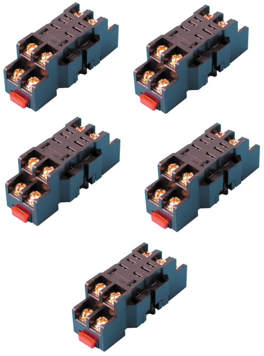 5 Support for relay rl12, rl220, 8 pins 10a electric relay supports electric relays supports relays supports support for relay r