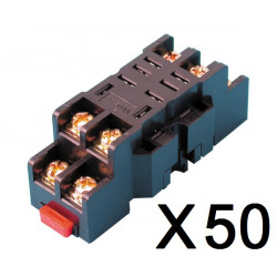 50 Support for relay rl12, rl220, 8 pins 10a electric relay supports electric relays supports relays supports support for relay 