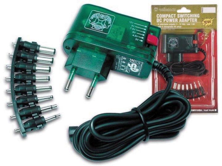 2 Alimentación compacta conmutada 10w con salida seleccionable velleman - 1