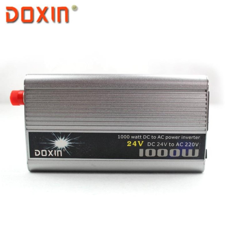 Convertidor con onda senoidal modificada 1000w entrada 24vdc salida 230vac 24v 210v 220v 230v 240v toma de tierra de espiga arra