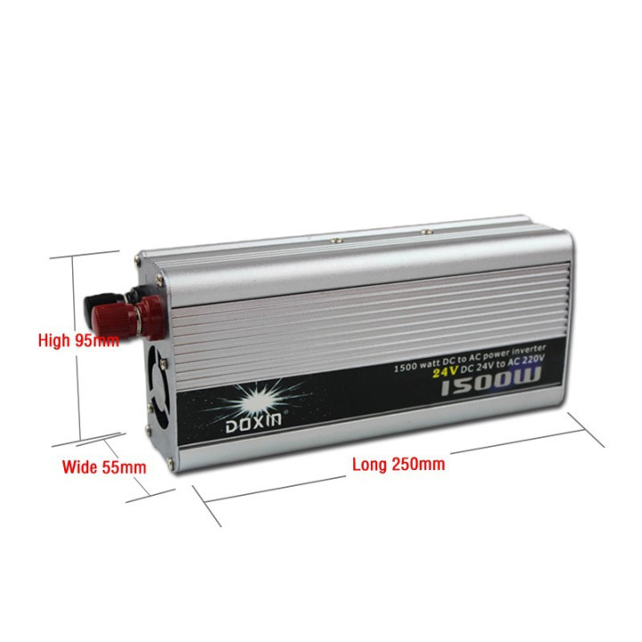 1500W WATT DC 24V a 220V AC portatile di potere del caricatore Car Inverter convertitore di tensione da 24V a 220V jr internatio