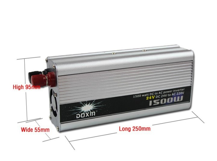 1500W WATT DC 24V a 220V AC portatile di potere del caricatore Car Inverter convertitore di tensione da 24V a 220V jr internatio
