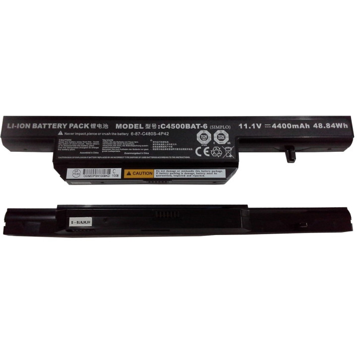 laptop battery for clevo 6-87-c480s-4p4 c4500bat-6 b5130m c4501 c4505 c4500 c4500q w150 w150daq w150hnm w150hnq jr international