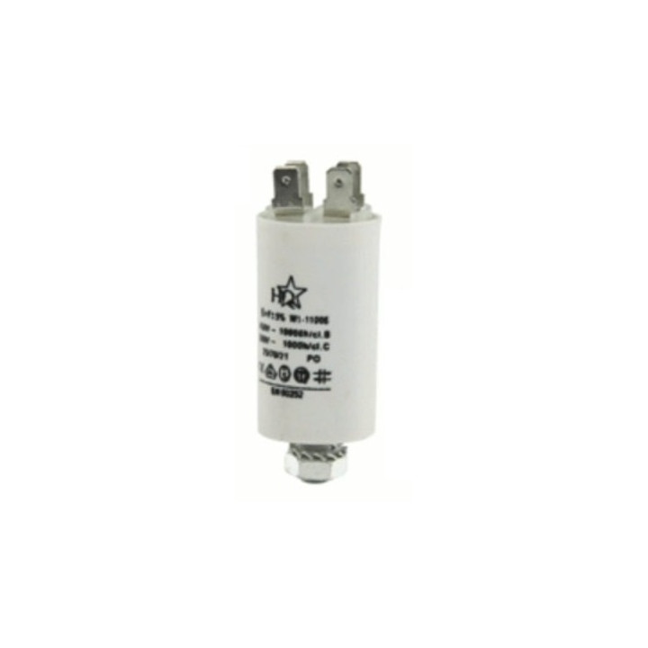 AC 450V 50/60Hz 5uF 8mm Thread Polypropylene Film Motor Capacitor 5 mf micro farad 5?f jr international - 1