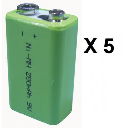 5 Wiederaufladbare batterie 8.4vdc 200ma wiederaufladbare batterie akkumulatoren akkumulator wiederaufladbaren batterien nx - 1