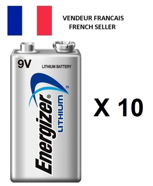 10 9v lithium batterie energizer l522 750mah em9v lithiumbatterie produktlebensdauer energizer - 1