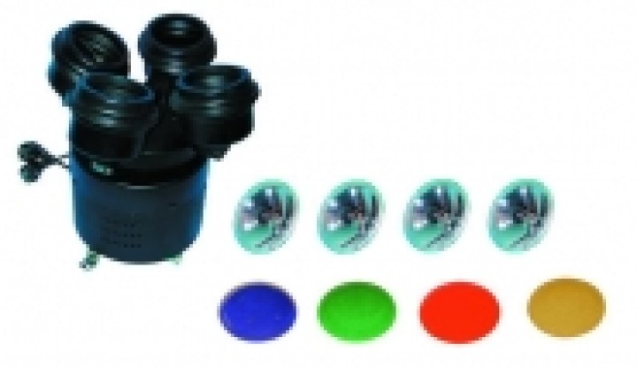 Electric lighting pack light effects helicopter pack 1 hel helicopter effects lighting + 4 par36 bulb+ 1 gg green + gy yellow+gr