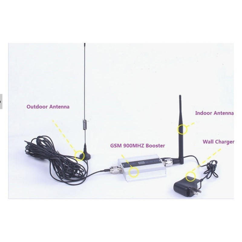 Gsm 900mhz Mobile Phone Signal Booster Gsm Signal Repeater Cell Phone Amplifier With Cable Antenna Eclats Antivols