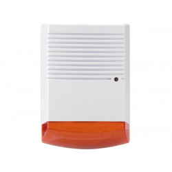 Artificial outdoor siren with flashing red LED ip44 hamd1 velleman - 1