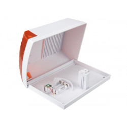 Artificial outdoor siren with flashing red LED ip44 hamd1 velleman - 2