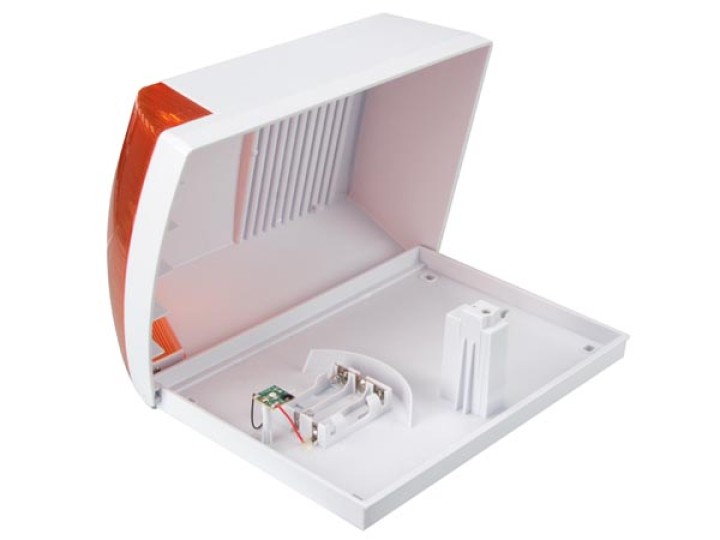 Sirena esterna artificiali con rosso lampeggiante LED IP44 hamd1 velleman - 2