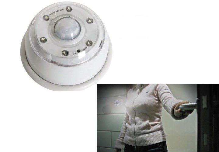 Led lampe mit pir sensor jr international - 1