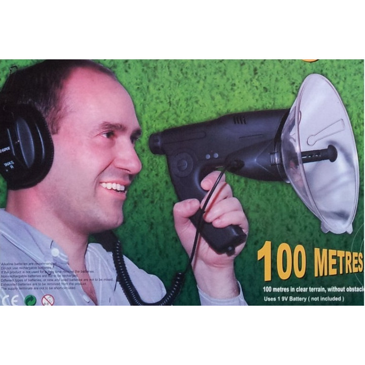 Strumento d'ascolto elettronico a distanza suono uccelli + casco d'ascolto uccelli Seben - 1
