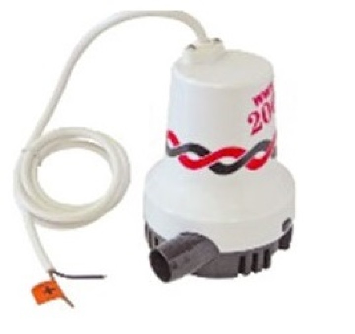 Bomba de achique 12v vacío bodega 8400l / h toma de agua elpm4453 cen - 1