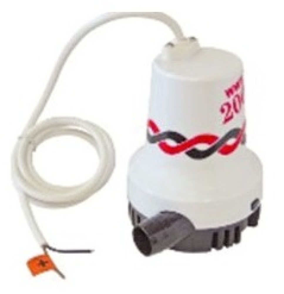 Bilge pump 12v vacuum cellar 8400l / h water intake elpm4453 cen - 1