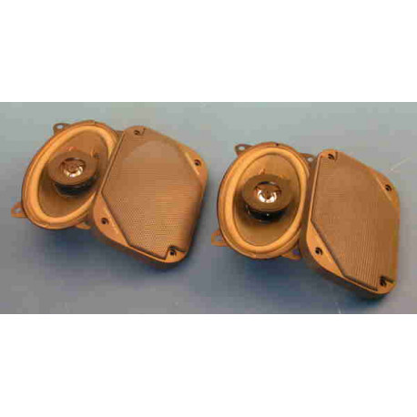 Loudspeaker 2 way flush mounting car sound loudspeaker,50w, (sold in pair) jr international - 1