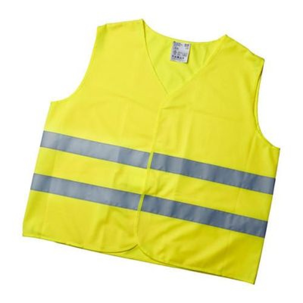 Reflektierende weste xl grosse in 471 gelb strassensicherheit verbesserung der sicht jr international - 1
